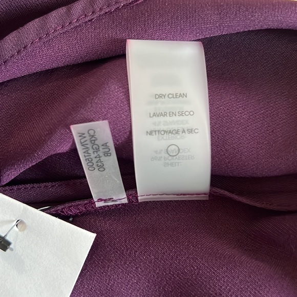 CALVIN KLEIN PURPLE BLOUSE SIZE 2X 2G 2TG - Picture 10 of 10